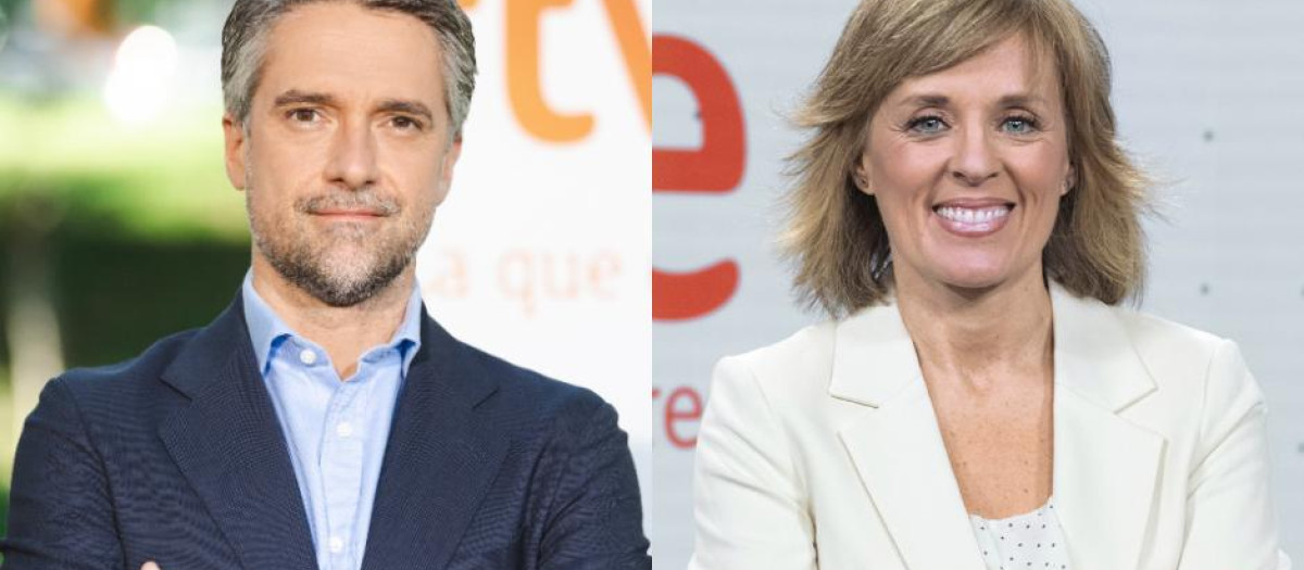 Carlos Franganillo y Marta Carazo