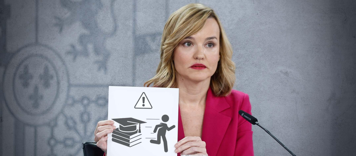 La ministra de Educación, Formación Profesional y Deportes y portavoz del Gobierno, Pilar Alegría