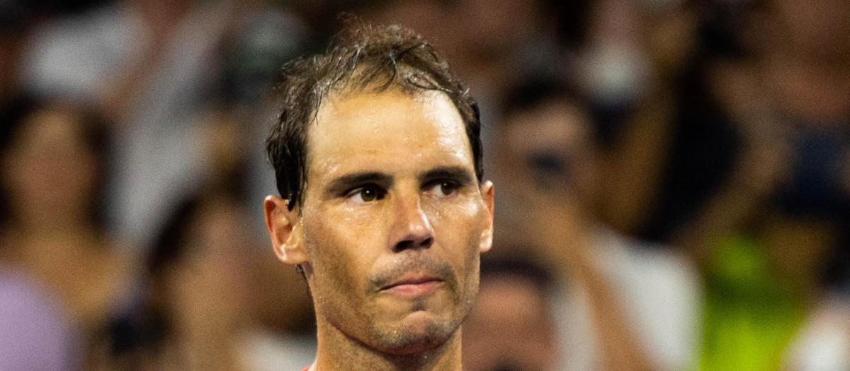 Rafa Nadal en una imagen de enero de 2024