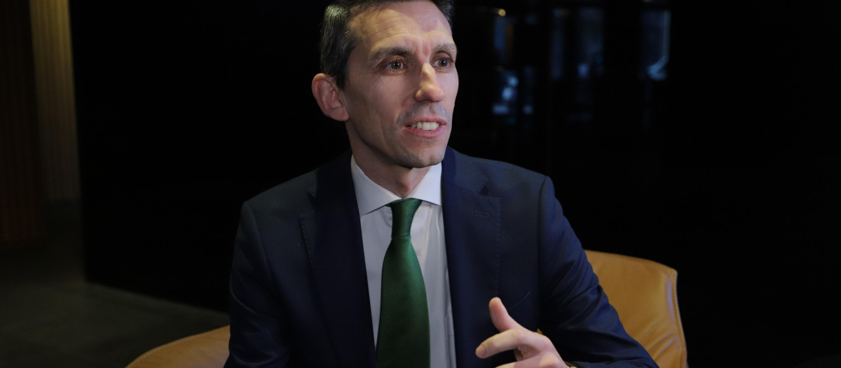 El jurista Fernando Alejandre durante su entrevista con El Debate