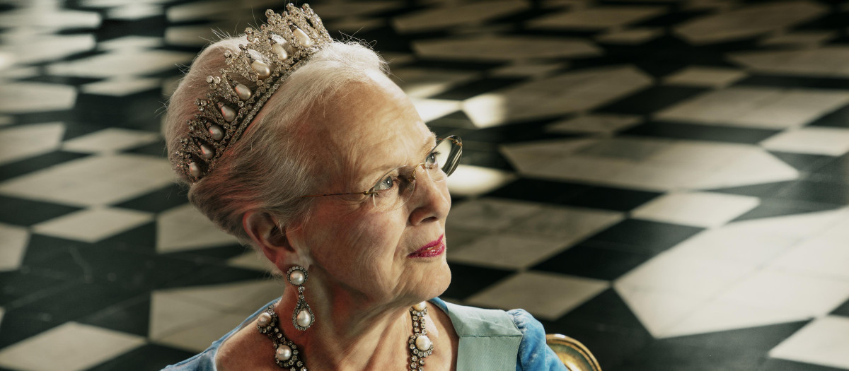 Retrato oficial de la Reina Margarita