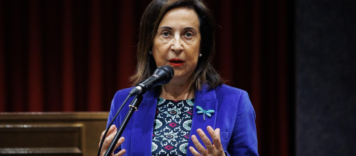 La ministra de Defensa, Margarita Robles, en una imagen de archivo