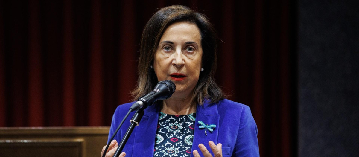 La ministra de Defensa, Margarita Robles, en una imagen de archivo