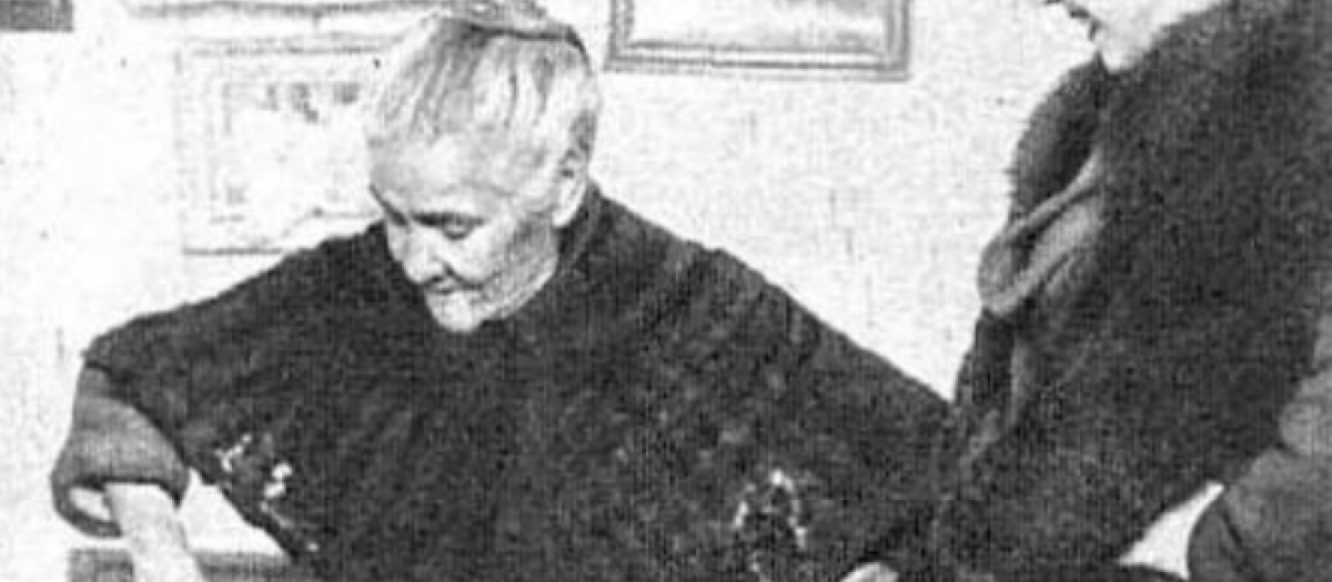 Rita la Cantaora en una fotografía de la revista Estampa en 1935
