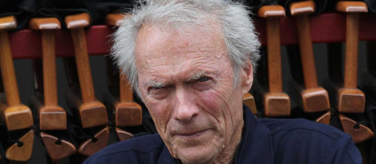 Clint Eastwood, en una imagen durante el rodaje de la película Sully