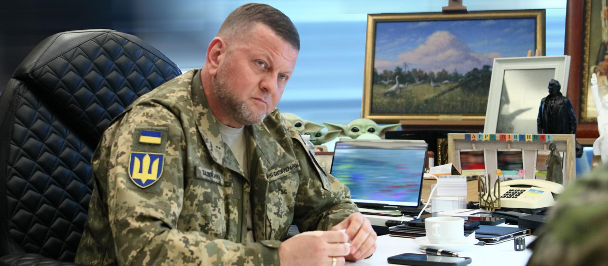 El jefe de las fuerzas armadas ucranianas, Valeriy Zaluzhny