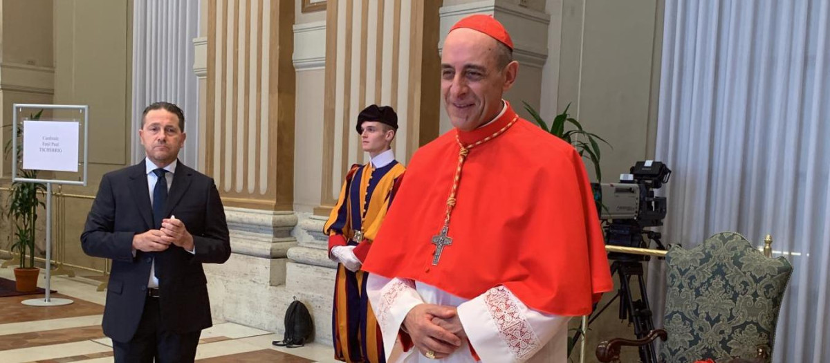 El prefecto del dicasterio para la Doctrina de la Fe, el cardenal argentino Víctor Manuel Fernández