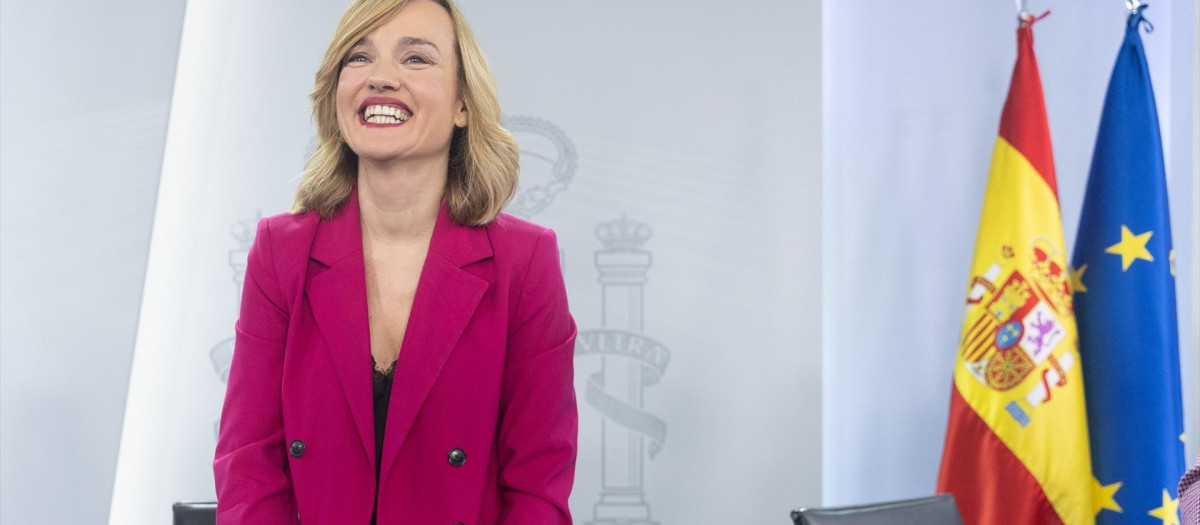 La ministra de Educación, Formación Profesional y Deportes y portavoz del Gobierno, Pilar Alegría