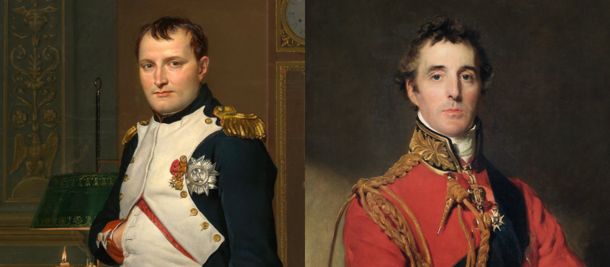Napoleón y Wellington