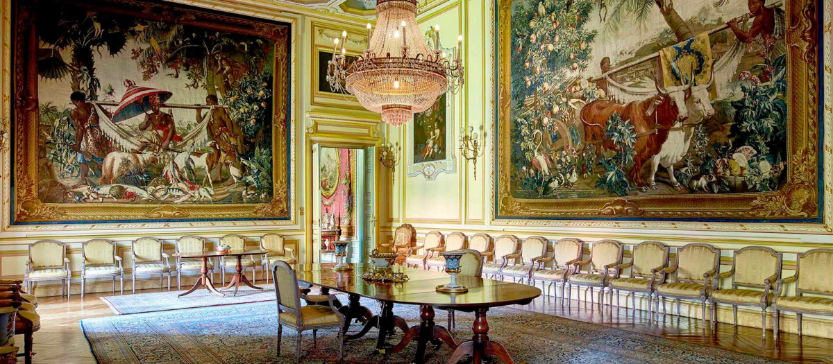 Comedor del Palacio de Liria