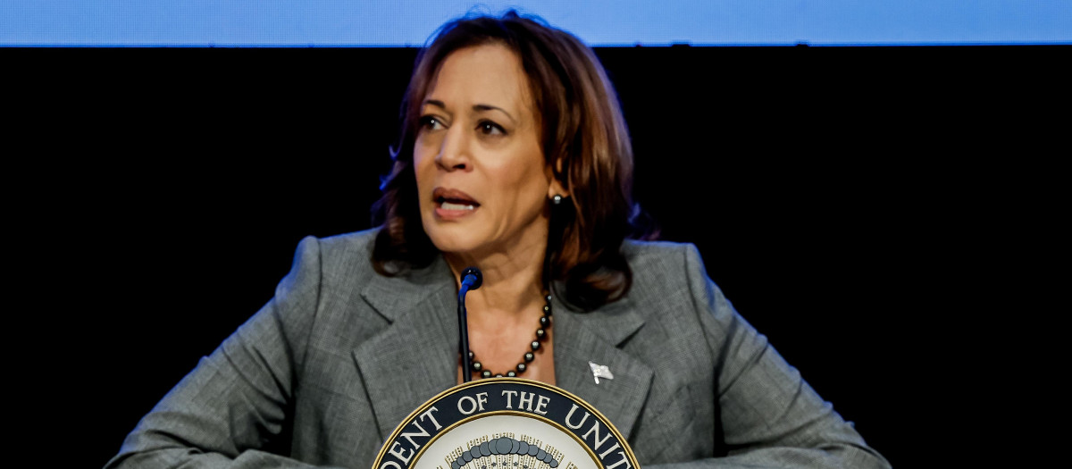La vicepresidenta de EE.UU. Kamala Harris