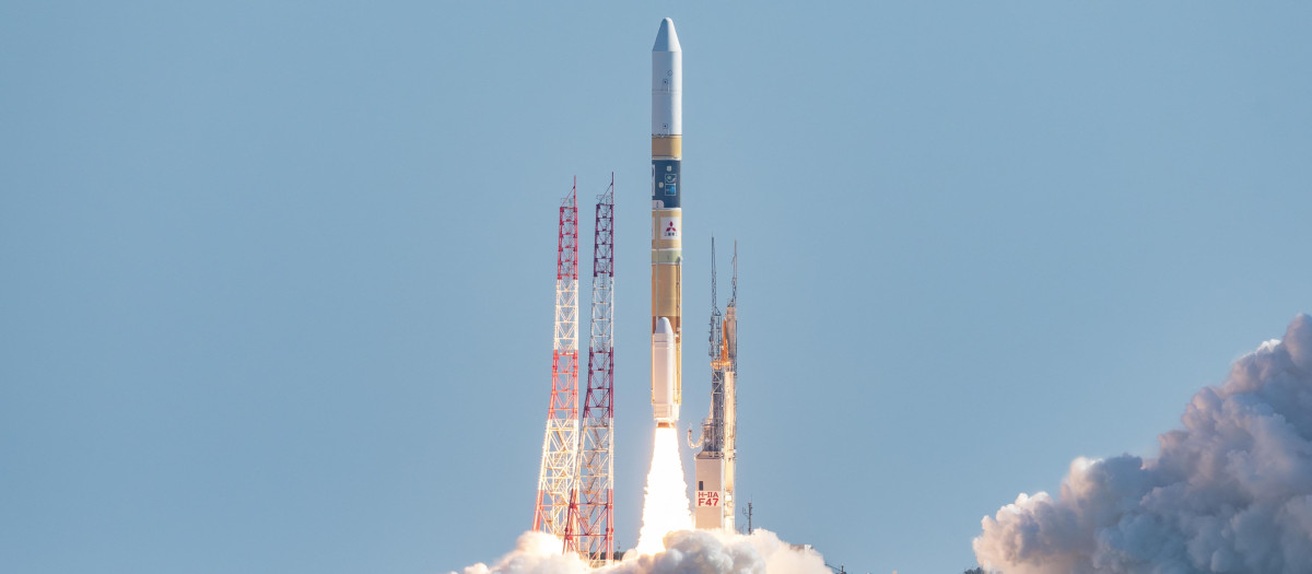 Despegue de la nave japonesa hacia la Luna