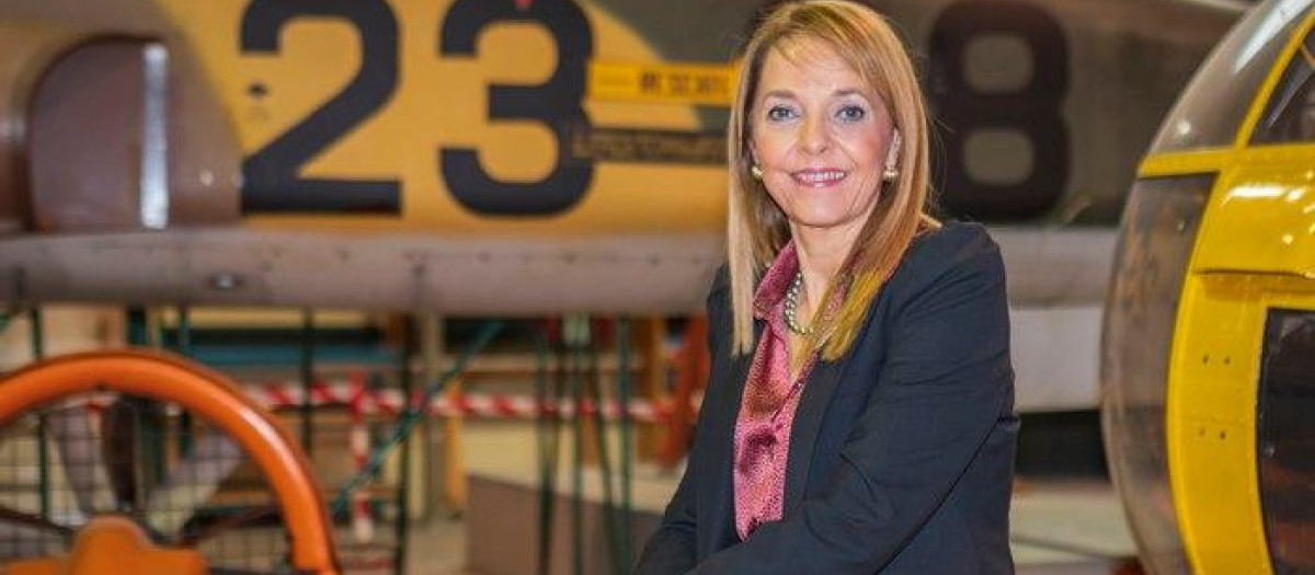 Cristina Cuerno, directora de la directora de la Escuela Técnica Superior de Ingeniería Aeronáutica de la Universidad Politécnica de Madrid