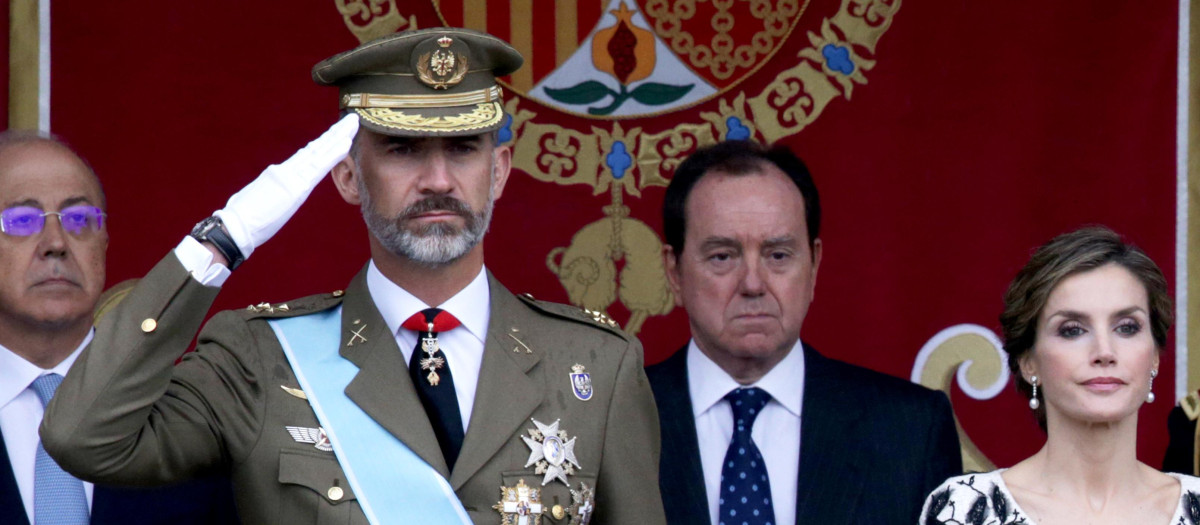 El Rey Felipe VI y Jaime Alfonsín, en una imagen de archivo