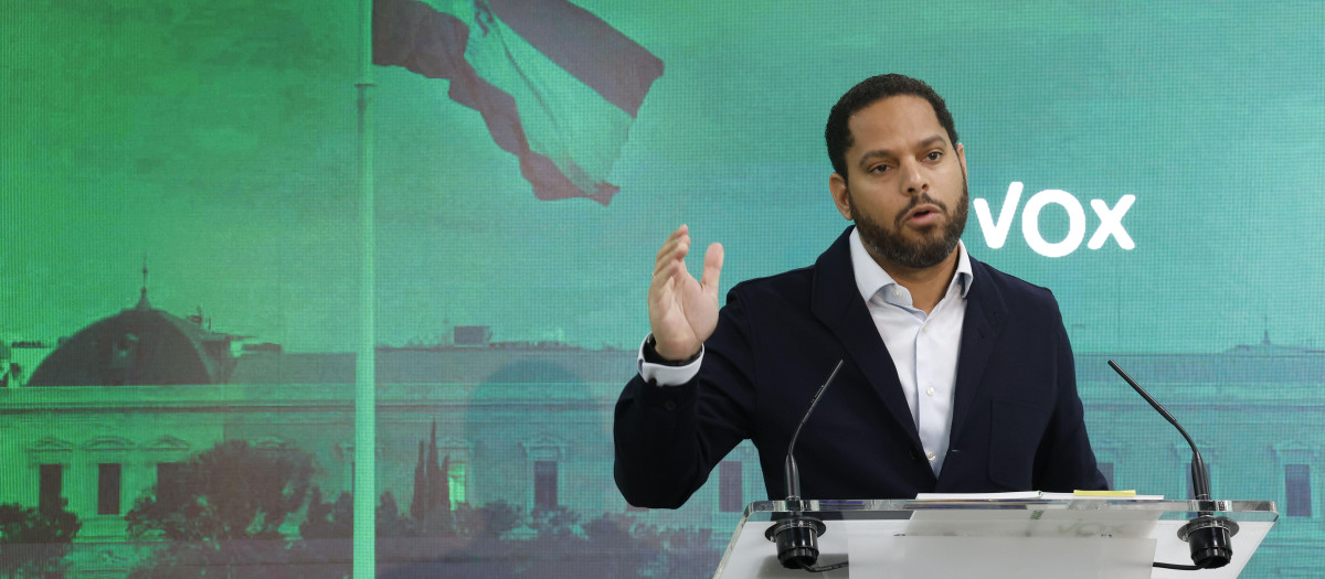 El secretario general de Vox, Ignacio Garriga