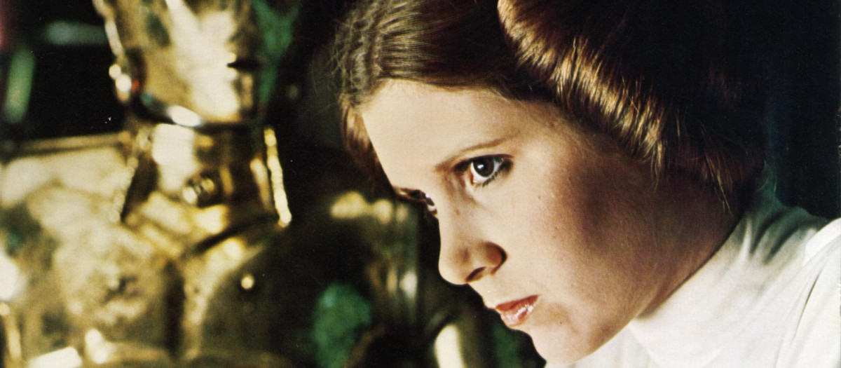 Carrie Fisher, la inolvidable princesa Leia de La guerra de las galaxias