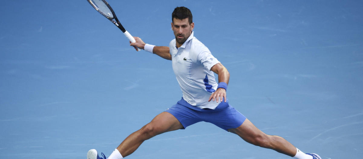 Novak Djokovic se sobrepuso al calor y a Fritz para convertirse en el primer semifinalista de Australia
