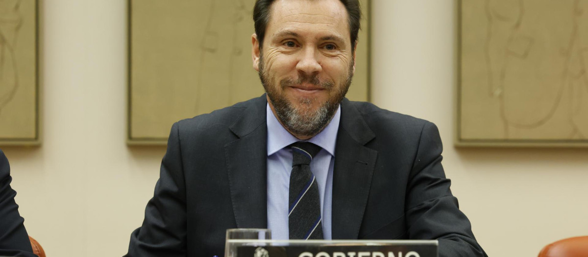 El ministro de Transportes y Movilidad Sostenible, Óscar Puente.