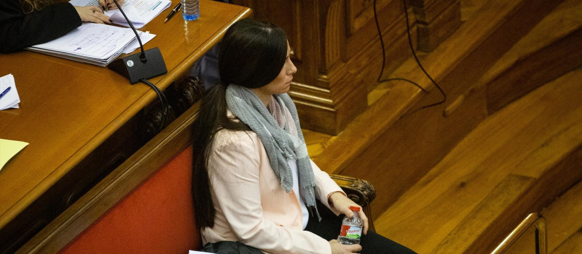 Rosa Peral durante el juicio por el asesinato de su pareja en 2020