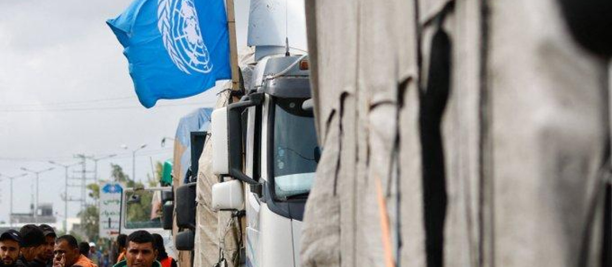 Convoy de la ONU en Gaza