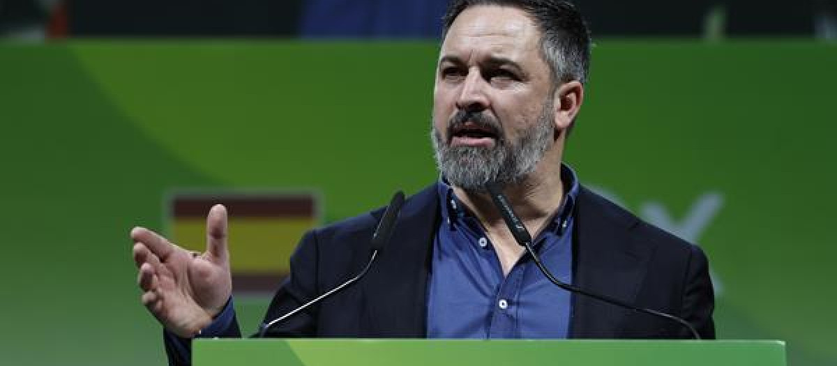 Abascal en la Asamblea General de Vox
