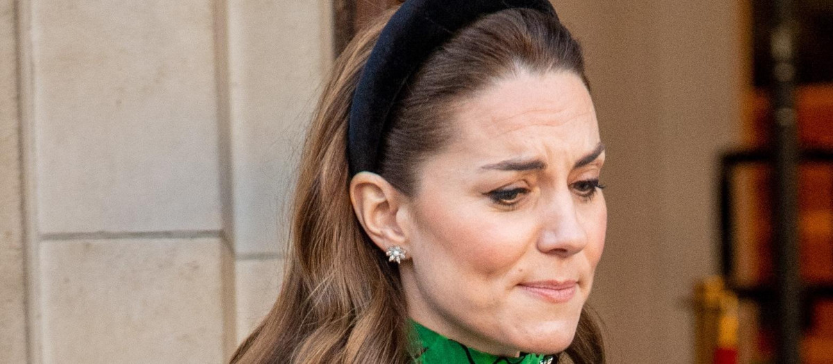 Kate Middleton, Princess of Wales during a oficial act in London