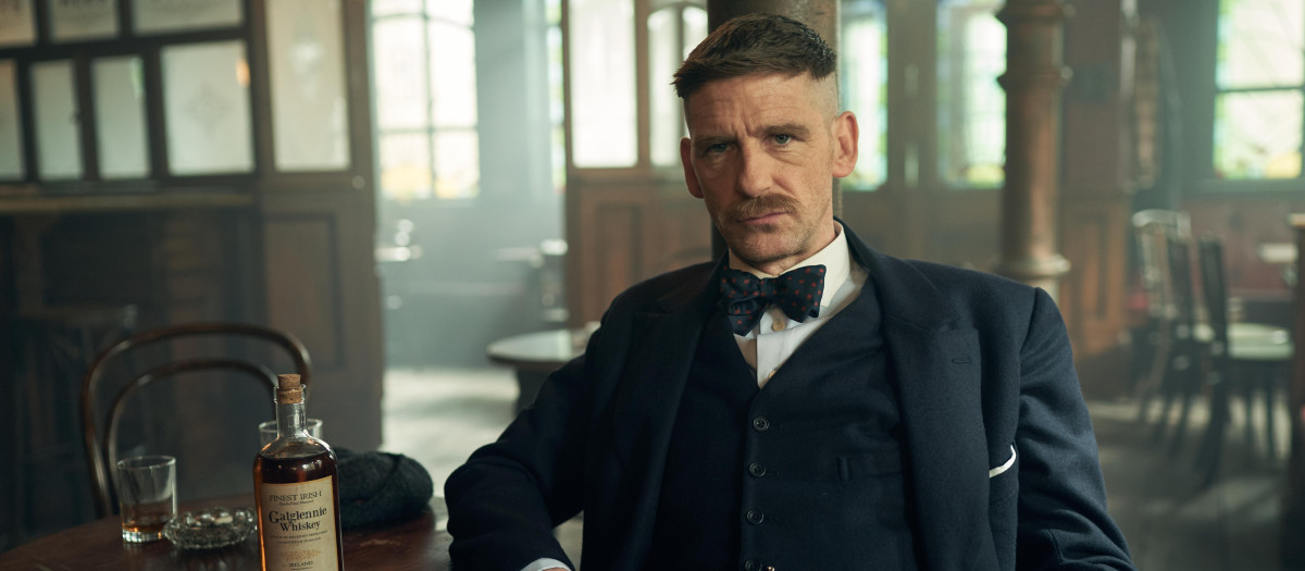 El actor Paul Anderson en 'Peaky Blinders'