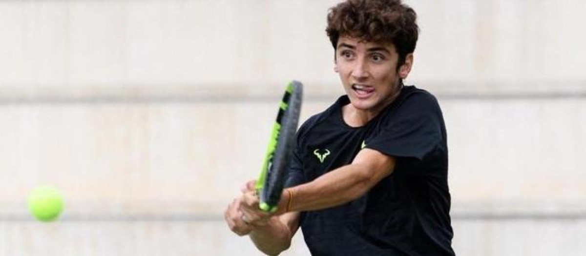 Joan Nadal, primo de Rafa Nadal, acaba de ganar sus primeros puntos como profesional
