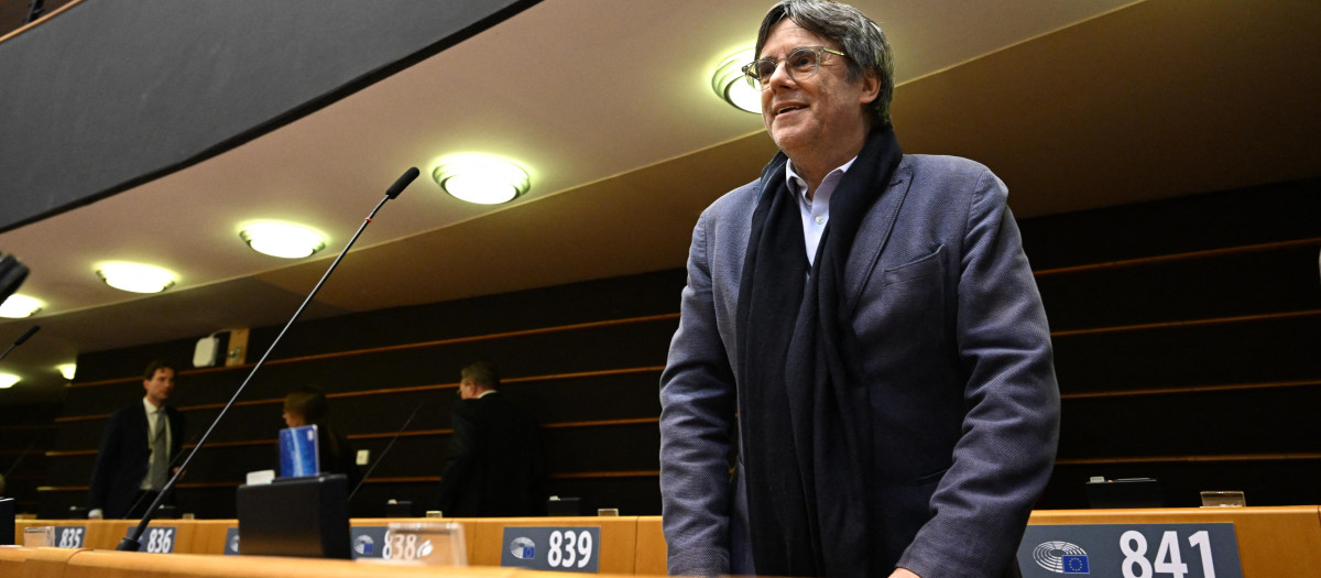 El expresidente de la Generalitat, Carles Puigdemont