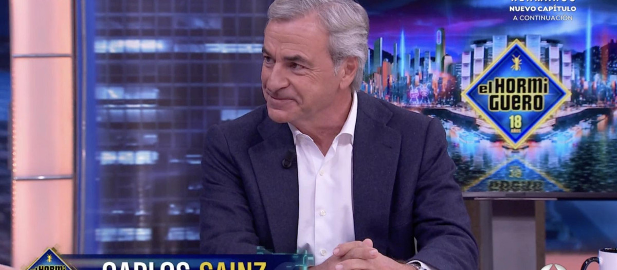 Carlos Sainz, en 'El Hormiguero'
