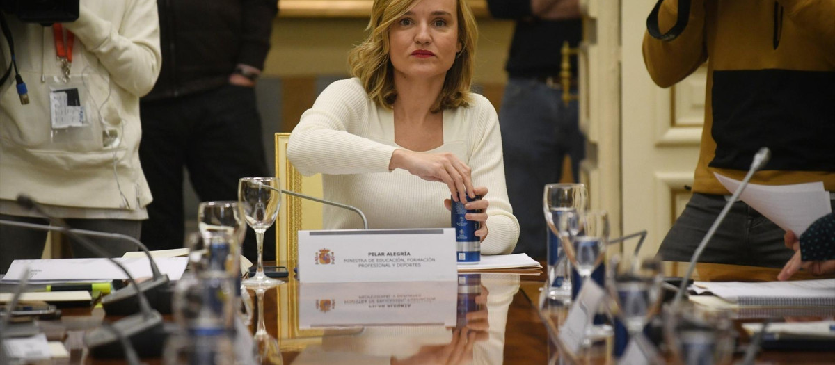 La ministra preside una reunión con los consejeros autonómicos de Educación, en la sede del Ministerio
