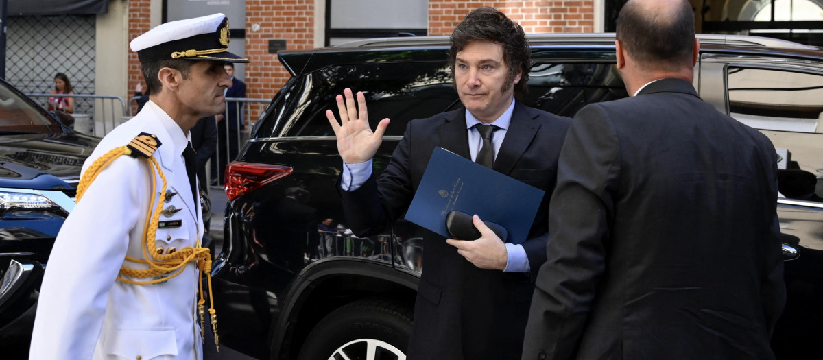 Javier Milei presidente de Argentina