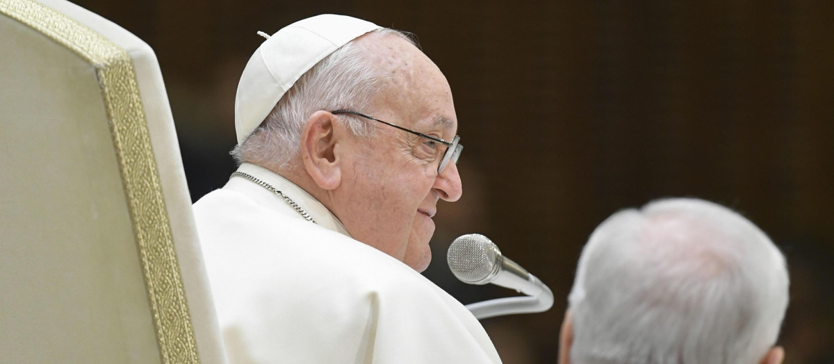 El Papa Francisco, durante la audiencia general de este miércoles 31 de enero