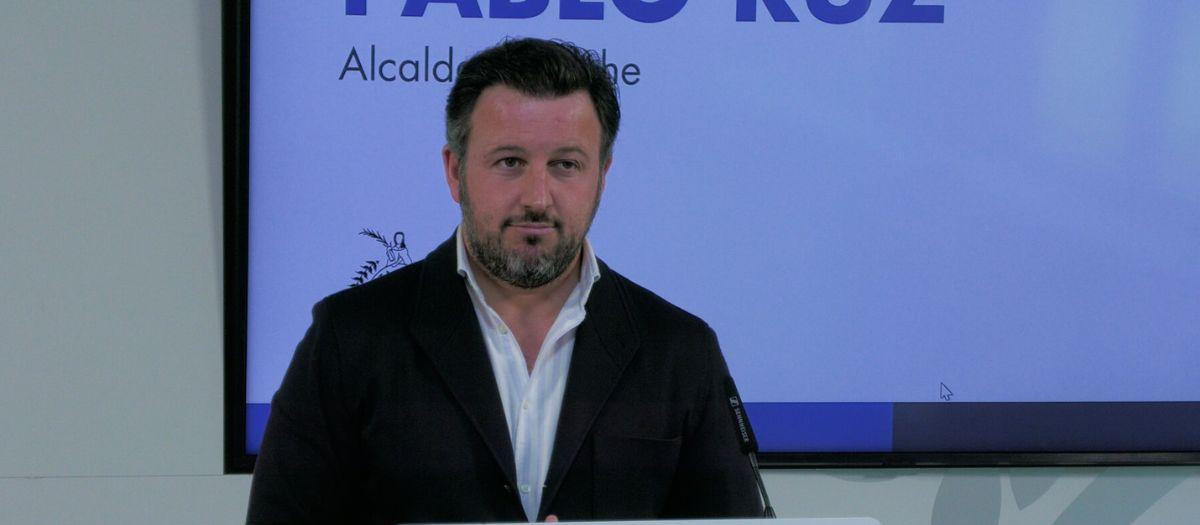 El alcalde de Elche, el 'popular' Pablo Ruz