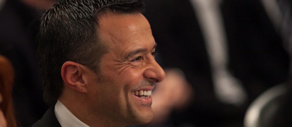 Jorge Mendes, el superagente del fútbol mundial, en una imagen de archivo