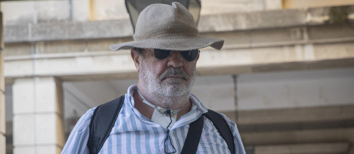 El conseguidor de los ERE, Juan Lanzas, en una imagen de archivo en la Audiencia de Sevilla