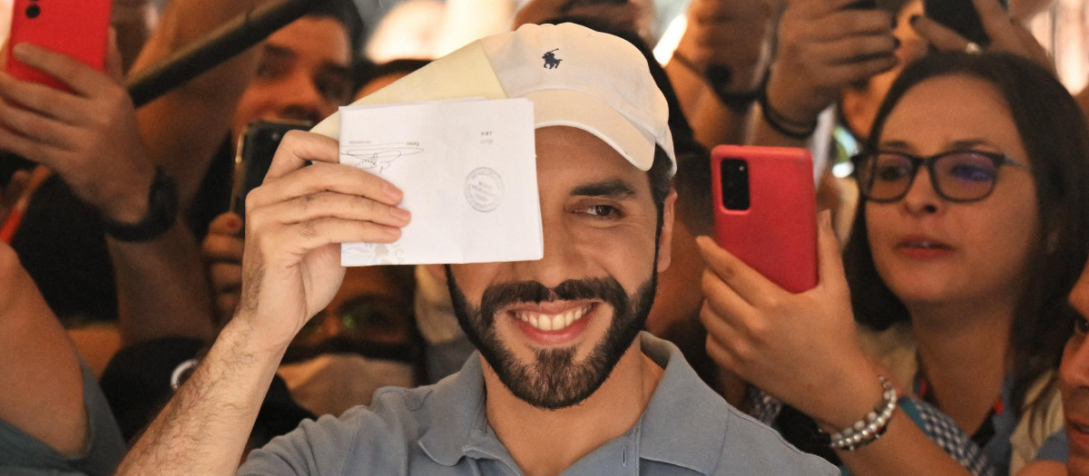 El presidente salvadoreño Nayib Bukele