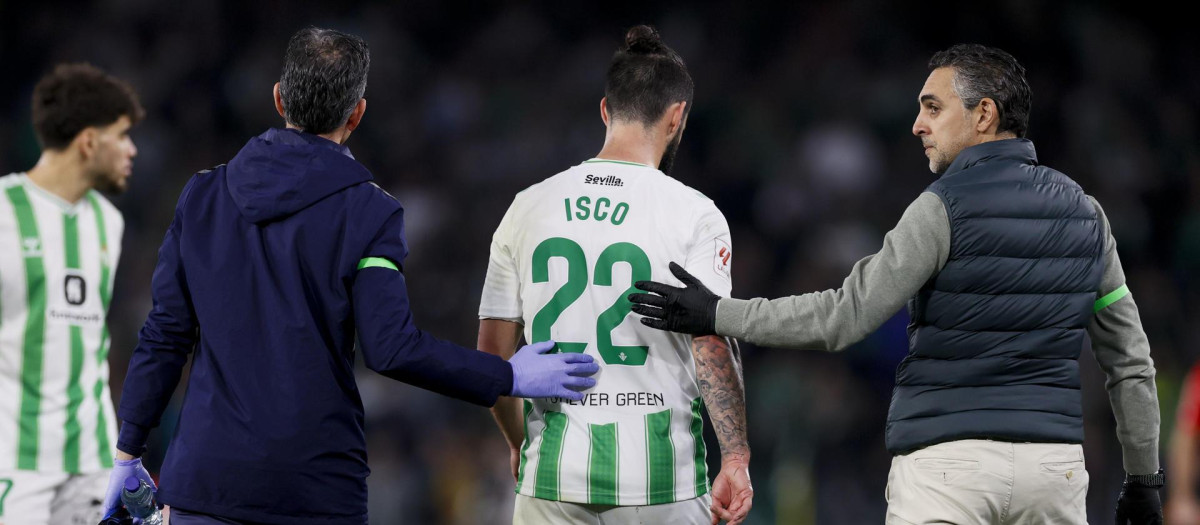 Isco sufre una rotura muscular en el muslo izquierdo