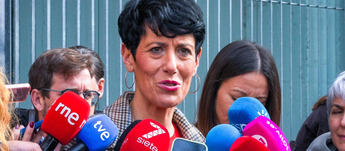 La ministra de Inclusión Social y Migraciones, Elma Saiz.