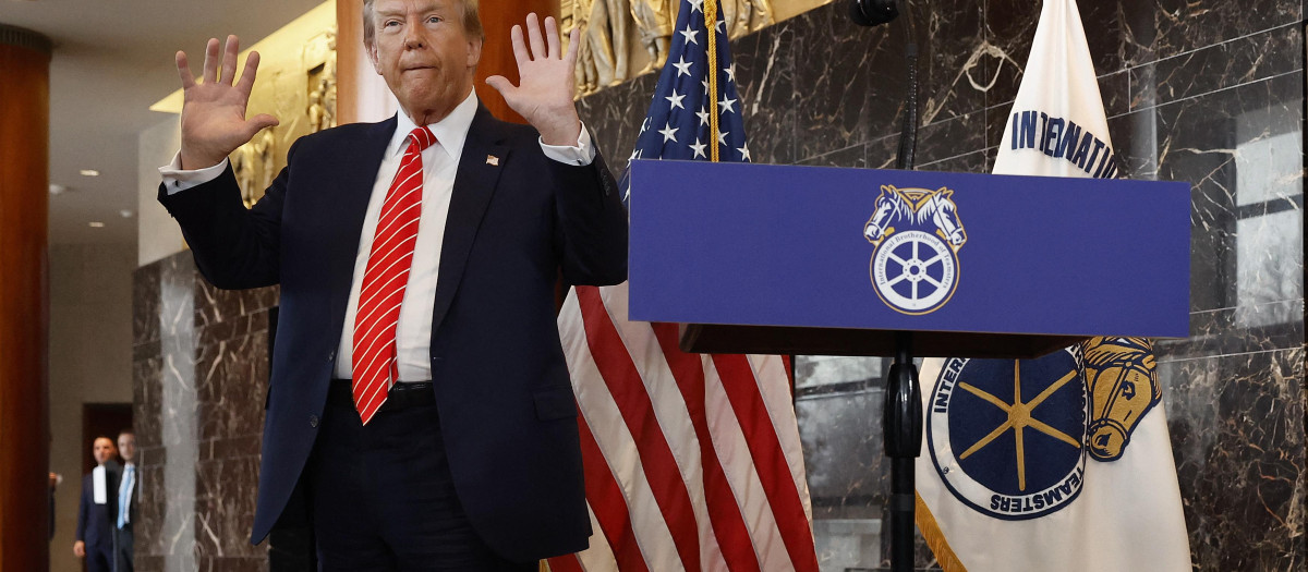 El expresidente de Estados Unidos, Donald Trump
