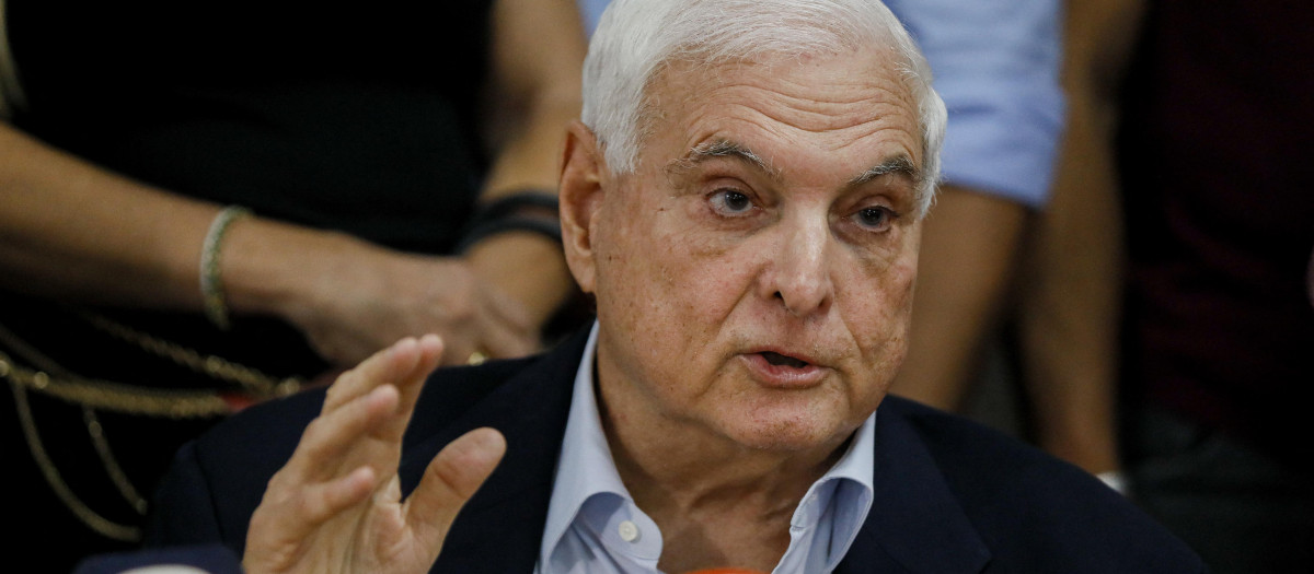 Ricardo Martinelli expresidente de Panamá y candidato a la reelección