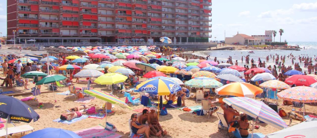 Playa de los Locos en Torrevieja, Alicante