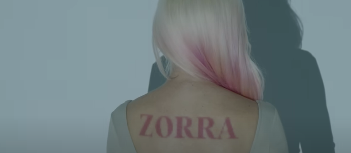 Captura del vídeo de Zorra, la canción que representa a España en Eurovisión