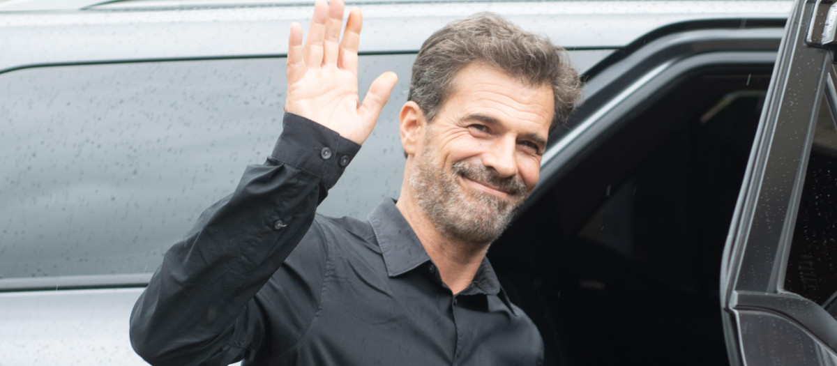 Actor Rodolfo Sancho arriving a trial in Kohsamui 27 November 2023.