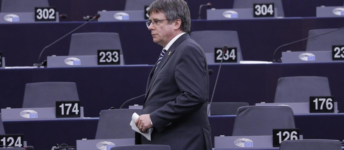 El expresidente catalán Carles Puigdemont