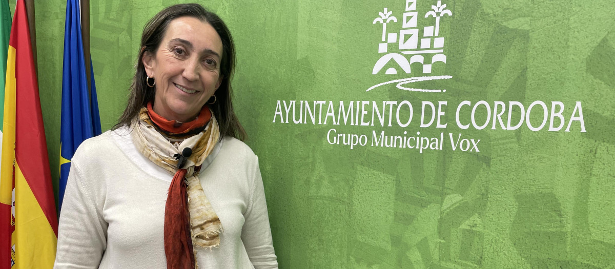 La portavoz municipal, Paula Badanelli.