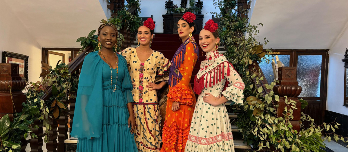 Modelos en el desfile solidario de Alcer Córdoba