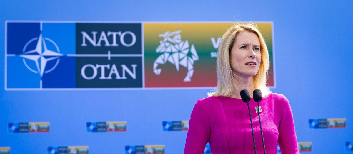 Kaja Kallas, primera ministra de Estonia