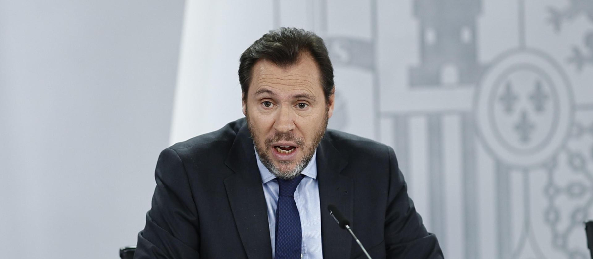 El ministro de Transportes, Óscar Puente.