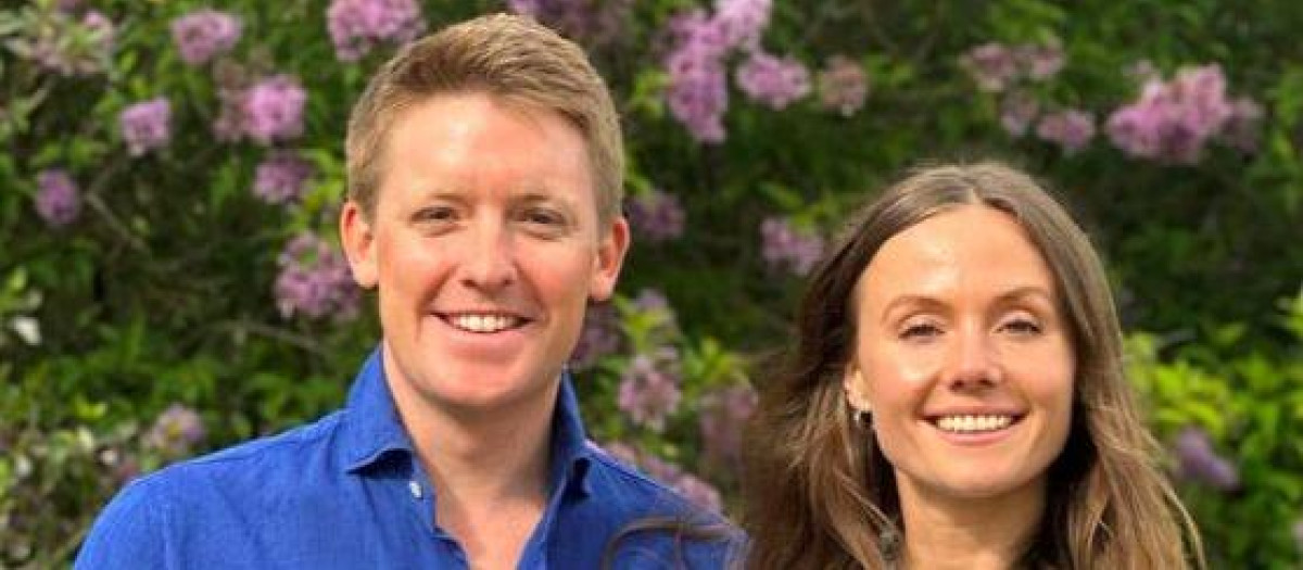 Hugh Gosvenor y su esposa